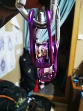 XINDA-polea de escalada en roca, herramienta de supervivencia al aire libre, aparejo de elevación alta, 5 colores