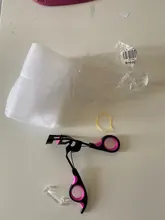 1PC negro-púrpura esmerilado con Clip para pestañas Curl ojo cosméticos maquillaje belleza falso rizador de pestañas Curling pinzas las herramientas