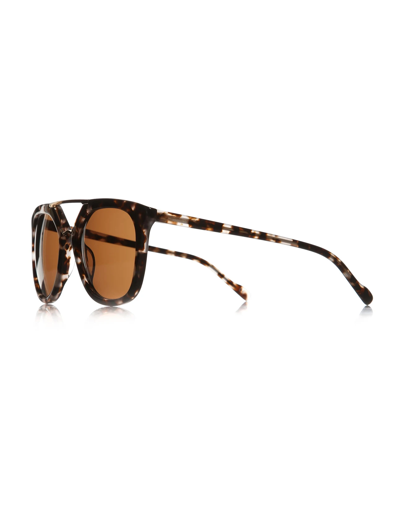 

Unisex sunglasses e 72710 a3259 al bone leopard organic rectangle rectangular 53-21-140 exess
