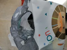 Lindo bebé niños Baberos con largo manga impermeable colorido infantil niños Bandana niño destete alimentación delantales cosas