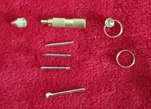 Minilimpiador de cera de oídos, herramienta de cuidado de oído, multifunción, fácil de llevar, 1 Juego