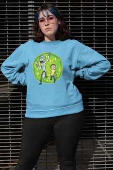 

Angemiel Wear Ram from the Portal access Blue Women Sweatshirts