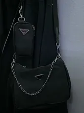 Bolso cruzado a la moda para mujer, bandolera de un solo hombro, impermeable, tela Oxford, sencillo, para tarjetas