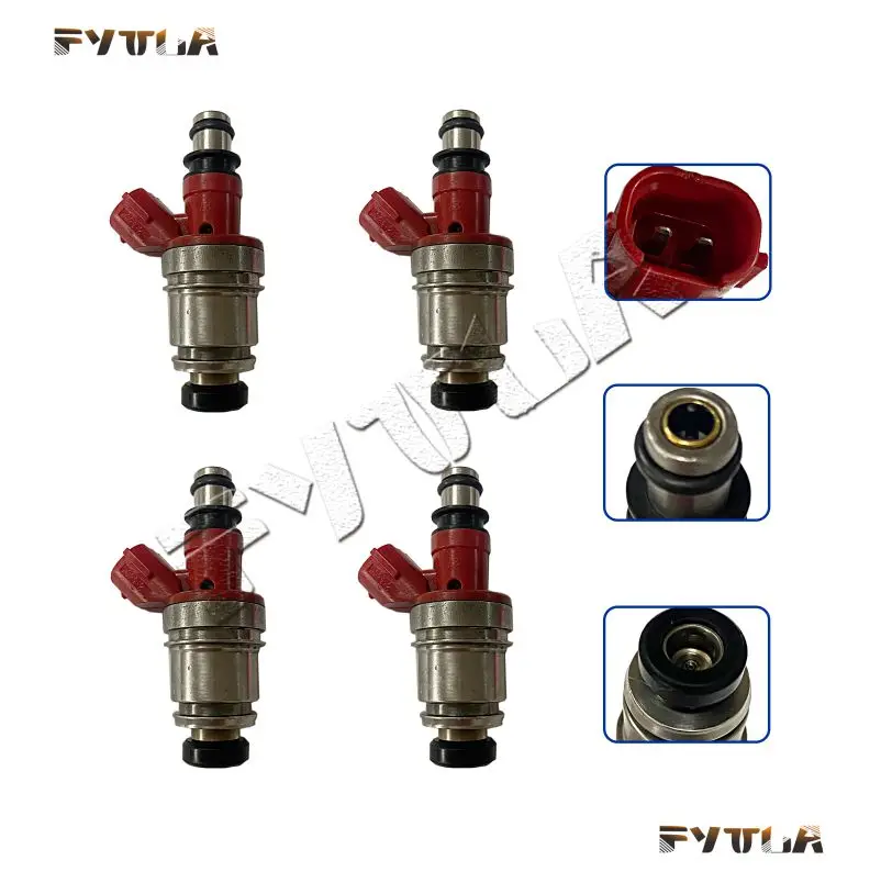 4x JS28-2 15710-77EA0 Fuel Injector for Aerio 2.0L 2002~2003 Esteem 1.8L 1999~2002 Sidekick 1996~1998 | Автомобили и мотоциклы