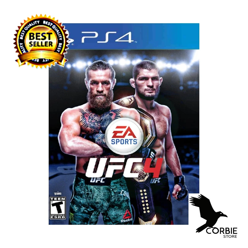

UFC 4 Ps4 Game Original Playstatian 4 Game