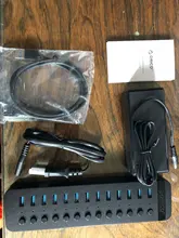 Usb-Extension Adapter Charging-Splitter Support ORICO Usb-3.0-Hub Powered On/off-Switches