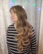 HENRY-Suarez largo ondulado marrón Rubio Ombre peluca Natural Sintético pelucas para mujeres medio fiesta Cosplay Peluca de pelo resistente al calor