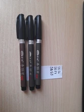 Pluma de pincel de 3 puntas, pluma de caligrafía, palabras aprendiendo chino, papelería, marcadores de dibujo para estudiantes, útiles escolares: Juego de bolígrafos