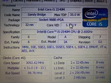 CPU Processor Intel-Core I5 2540m SR044 G2/rpga988b Quad-Thread 3M Ghz 35W