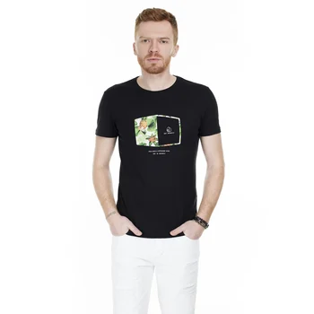 

Buratti Printed Bike Collar T SHİRT ABY38116LNS