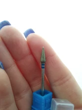 Fresas de diamante para manicura, accesorios de herramientas de pulido de Gel, 1 Uds.