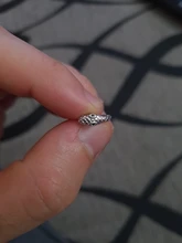 ANENJERY-pendientes de aro de serpiente para mujer, de Plata de Ley 925, pendientes de uso diario francés con personalidad, joyería S-E1455