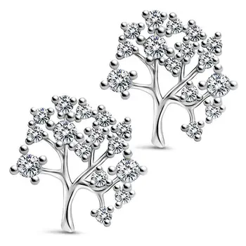 

Earrings-pouches Sunduk from silver "wood"