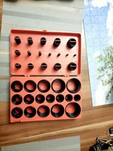 Kit de juntas tóricas de goma, junta de sellado Universal, juego surtido de juntas tóricas de goma, R01-R32, 419 Uds.