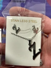 Jisensp-Colgante de letra de alfabeto para mujer, collar con cadena de oro, collares con iniciales, dijes, joyería, A-Z