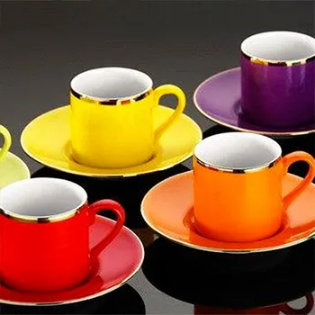 

HERSEYSTORE Kütahya Porcelain Dream Color Coffee Cup Set