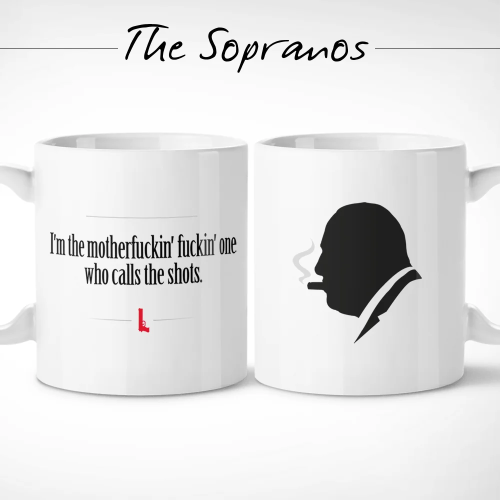 SOPRANOS TONY PHILOSOPHY 1 кружка/кофейная чашка Tony Soprano цитаты фразы сериалы шоу подарки