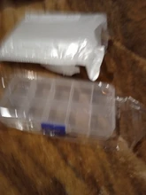 Caja de almacenamiento con bolsillos para señuelos de pesca, caja de 10 compartimentos para cebos de pesca, transparente, cuadrada