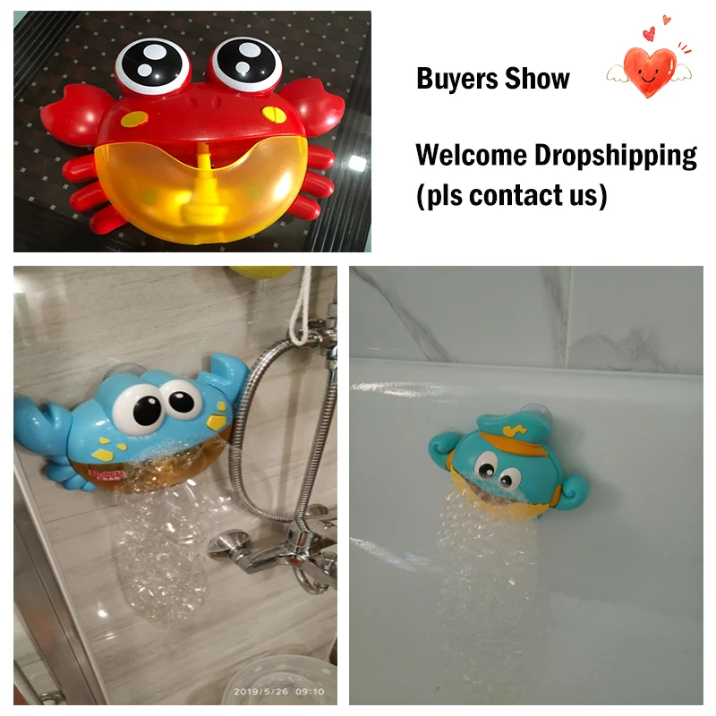 Bubble Machine Crabs музыкальный светильник Электрический Maker для малышей детей улицы