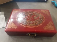 Mahjong-Set Game-Board Chinese-Toy Gambling Portable Party 144 with Box Tiles Numbered