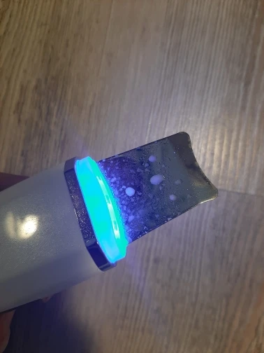 Отзыв о товаре ANLAN Ультразвуковой скрабер скруббер, ионная лопатка для чистки лица, пилинг, лифтинг для лица, удаление угрей, терапия красным светом для удаления черных точек blackhead remover узи чистка ультразвуковая чистка лица от пользователя C***u