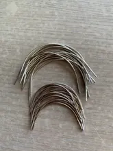 Alileader barato curva aguja para el cabello tapa tejer pelucas agujas para la extensión del pelo 12 unids/pack 6Cm/9Cm C-tipo de utensilios con agujas