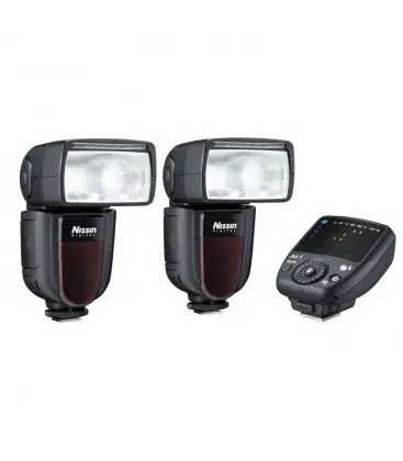 US $534.92 NISSIN KIT 2 DI700A CANON 2FLASHESAIR 1 Transmitter