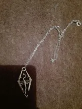 Vintage Elder Scrolls Skyrim dragón colgante de collar de moda de Pterosaurio collares verano fino de la joyería de los hombres Collar para hombres