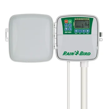

Programmer electrics ESP-RZX8 Outdoor Rain Bird. Screen LCD. Interface single and intuitive. Input sensor weather.