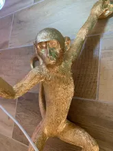 Light-Fixtures Pendant-Lamp Animal-Lighting Loft Hemp-Rope Cafe Gold E27 Black Resin