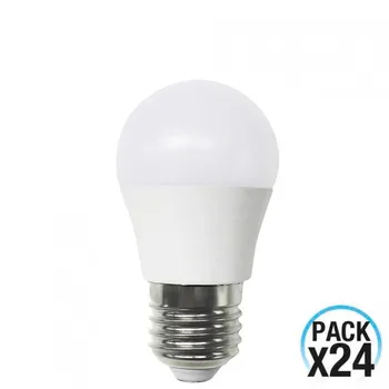

MegaPack 24 LED Bulbs Spherical E27 6W Equi.40W 470lm 15000H