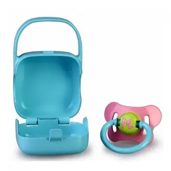 

Nenuco Basic Accessories Pink Dummy + Blue Box toy store