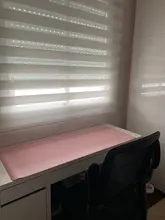 Alfombrilla para el ratón para juegos, superficie de descanso, protector, estera de escritura, fácil de limpiar, de cuero PU, portátil, para oficina y hogar