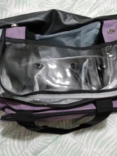 Bolsa de almacenamiento para mujer, bolsa de almacenamiento con soporte para bolsas de almacenamiento para mamá, ganchos de ganchillo, accesorios de costura de hilo, bolsa de tejer