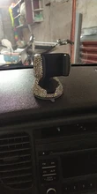 Soporte de teléfono 3 en 1 para salpicadero de coche, 360 grados, ventanas y ventilación automática, con diamantes de cristal, bricolaje, para BMW y Toyota