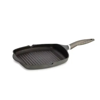 

GRILL IRON 26X26CM STRIPED C/M TO/FU TEC.PLATINUM VALIRA