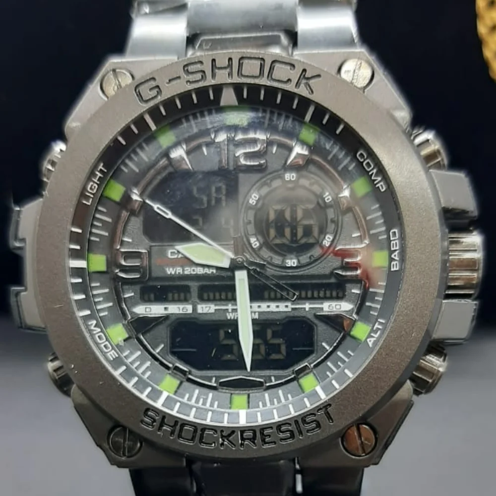 Men's Watch G SHOCK STAINLESS STEEL|Quartz Watches| - AliExpress