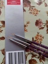 3 piezas de arte de uñas, bolígrafos, pinceles, pintura delineador, puntas 3D, conjunto de pinceles de gel acrílico UV para dibujar, herramienta de manicura para diseño de uñas francés