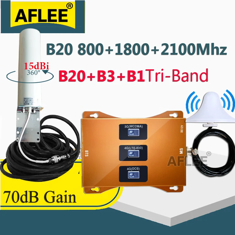 Sale!! B20 800 1800 2100 Tri-Band CellPhone 4G