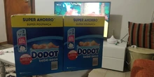 Set de 2 Packs Pañales Dodot Bebé Seco, Pack Ahorro, El Único pañal con Canales de Aire, Talla 2 (312 uds), Talla 3 (280 uds), Talla 4 (256 uds) y Talla 5 (232 uds)
