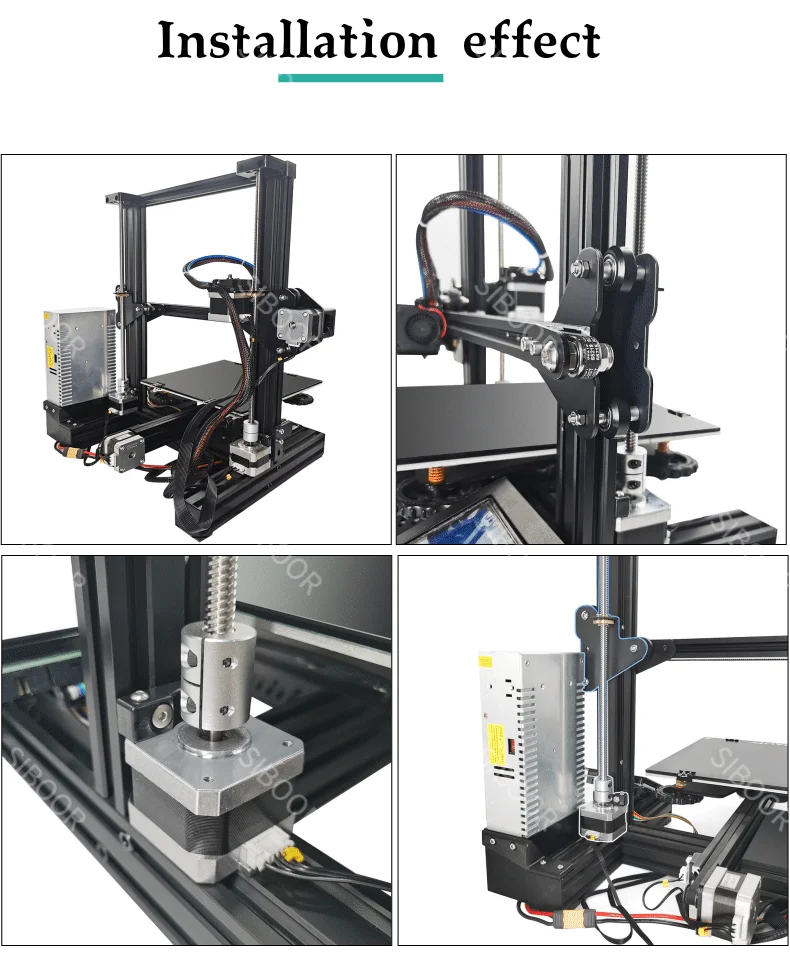 Dual Z Axis Upgrade Kits T8 with Lead Screw Stepper Motor For Creality Ender 3/Ender 3 Pro/Ender 3 V2 3D Printer Parts Z Axis Dual Z Axis Upgrade Kits T8 with Lead Screw Stepper Motor For Creality Ender 3/Ender 3 Pro/Ender 3 V2 3D Printer Parts Z Axis