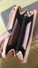 Las nuevas mujeres cartera bolso de hombro mujer Carteras bolso Clutch de señora cremallera teléfono bolsillo titular de la tarjeta de señoras Carteras
