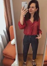 Pants Women Clothing Office-Suit Korean-Trousers Classic Harajuku Yitimoky High-Waist