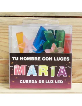 

MARIA NAME WITH LED LIGHTS