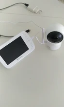 HeimVision-Monitor de bebé HMB33MQ, pantalla LCD de 5 pulgadas, 1080P, visión nocturna, 360 °, PTZ, mando a distancia, Audio de 2 vías, VOX, grabación de cuna, soporte para tarjeta SD