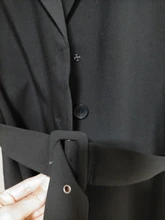 Pants Suit Blazer Solid-Vest Office Minimalism AMII Womens Autumn And Lapel Coat 12070325