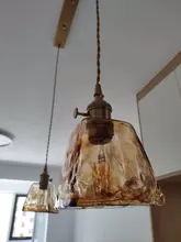 Glass-Pendant-Lights Bedroom Brass Kitchen Living-Room Nordic Restaurant-Bar Modern