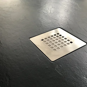 

Resin Shower trays, antiskid, texture blackboard, with loads minarles and gel coat sanitaire