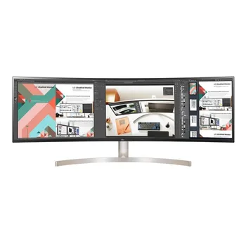 

LG 49WL95C-W LED display 124,5 cm (49 ") 5120x1440 pixels UltraWide Dual Quad HD curve White