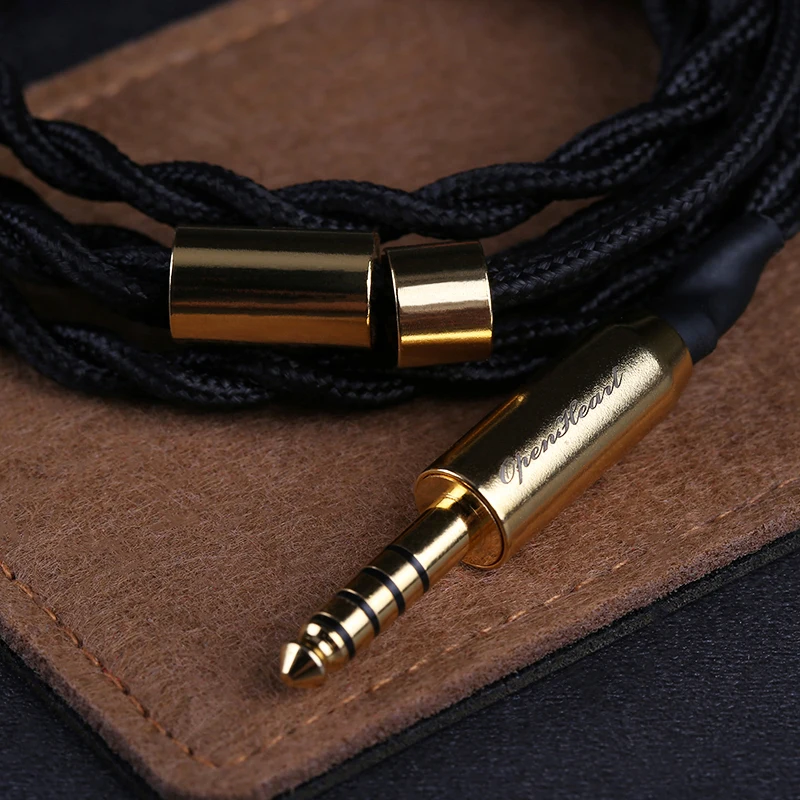 Openheart-golden Ring Headphone Cabo Balance Cabo Occ Upgrade Wire pp Yarn Silver Plated a Jack Dual 3.5 mm 2.5 mm 4.4 mm - Image 3